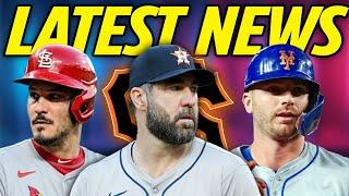 Giants SIGN Justin Verlander, Pete Alonso UPDATE; Nolan Arenado Red Sox or BUST? MLB News & Rumors