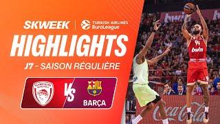 FOURNIER BOUILLANT DANS UN CHOC XXL AU PIRÉE  Olympiacos vs FC Barcelone - Résumé - EuroLeague J07