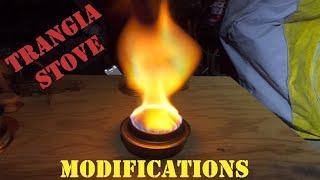 Trangia Spirit Burner modifications