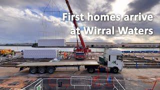 First homes arrive at Wirral Waters