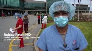 SUNY Upstate Staff Arrives at Stony Brook Medicine to Help