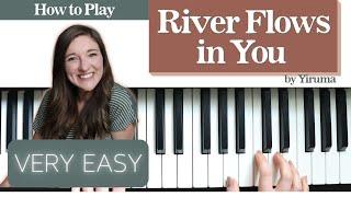 Easy Piano Tutorial: How to Play "River Flows in You" for Beginner Piano