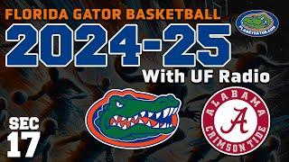 Top 10 Matchup: #5 Florida Gators vs. #7 Alabama Crimson Tide (2024-25 Full Game - SEC Showdown)