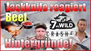 Beef bei 7 vs. Wild HintergründeWas ist vorgefallen?Jackknife reagiert