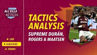 Tactics Analysis | How Aston Villa's SUPREME Jhon Durán, Morgan Rogers & Ian Maatsen Hurt Bologna