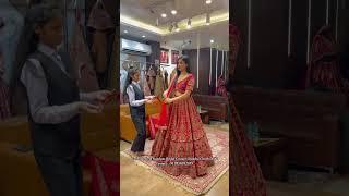 Designer Bridal Lehenga CholiShopping in Chandni Chowk#shorts #ashortaday #lehenga #bridal