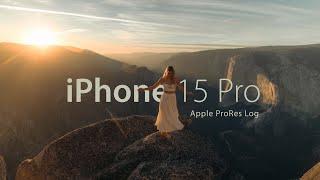 iPhone 15 Pro Cinematic | 4K Apple ProRes Log Footage