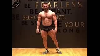 Mohammad Karimi posing