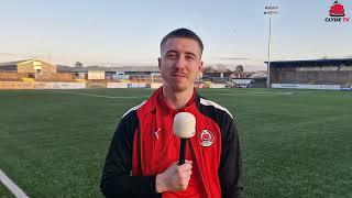 PLAYER REACTION || vs FORFAR ATHLETIC