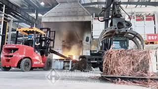 Copper rod continuous casting machine rolling mill CCR