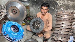 How we Rebuild and Restore an Old Rusty Clutch Plates