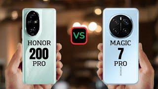 Honor 200 Pro vs Honor Magic 7 Pro