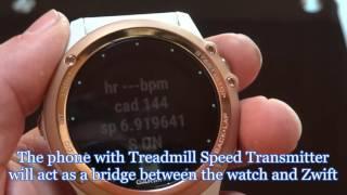 Run on Zwift with a Garmin watch