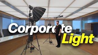 How to, Corporate Interview Lighting | Aputure Lights - Pro Vlog 55