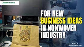 For New Business Ideas in Nonwoven industry | Nonwoven Tech Asia 2023, Pragati Maidan, Delhi.