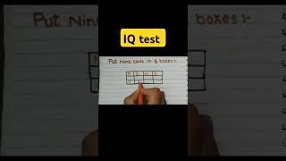 IQ test 