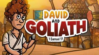 David and Goliath ️🪨 | The battle against the Giant  |Animated Bible Story | My First Bible | 57