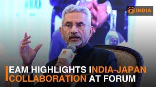 EAM speaks at India-Japan forum highlighting collaborating between both nations | DD India