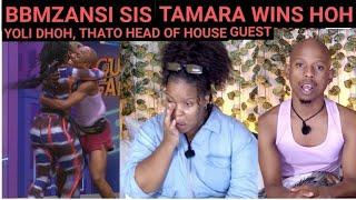 BBMzansi 2022, Sis Tamara Wins HOH, Shouts At Biggie, Yoli DHOH, BBMzansi 3