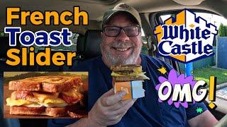 White Castle® | ** NEW ** French Toast Sliders & Cheese Rings | Taste Test & Review | JKMCraveTV