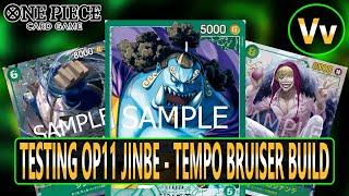 One Piece TCG: Testing the New OP11 Jinbe Leader - Working on a Bruiser Style Build with Lockdown