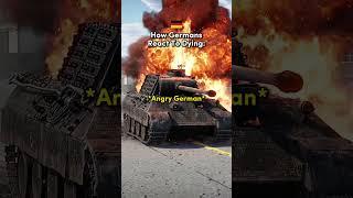 How Americans vs Germans React To Dying…  | War Thunder