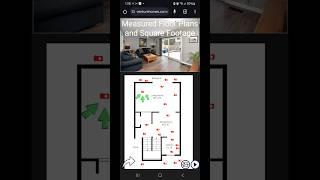 Measured Floor Plans and Square Footage