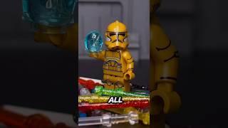 The best of the best #clonetrooper #starwars #lego #toys #funnylego #legostopmotion #gold