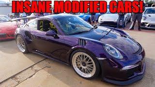 Heavily MODIFIED Cars Show Off at INSANE CAR MEET! (Modified GT3s SEND IT FOR THE BOYS!)