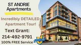 St. Andrie Apartments | Houston TX | One Bedroom Model - BEST Luxury Apartment in Houston?