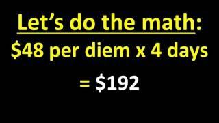 Per Diem as it relates to Trucking