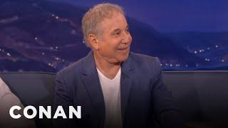 Paul Simon's Memories Of George Harrison | CONAN on TBS