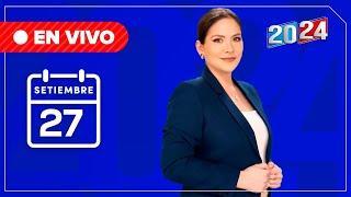 2024 EN 24 HORAS EN VIVO - VIERNES 27 DE SETIEMBRE DEL 2024 (PROGRAMA COMPLETO) | Zatellite Noticias