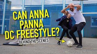 DC FREESTYLE vs ANNA (11 years old) | Behind The Scenes