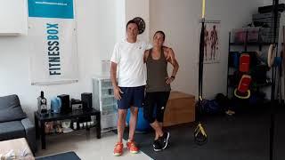 Unsere Tennisprofis Stefano und Magdalena: über das Training der Fitnessbox