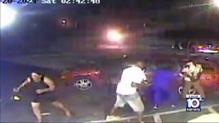 Shootout in Miami-Dade caught on camera, suspect arrested