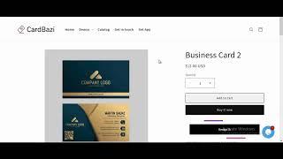 CardBazi: Business Card Design | How to Setup Cardbazi App | Full | Shopify | SolverCircle