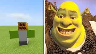 How to summon shrek in minecraft