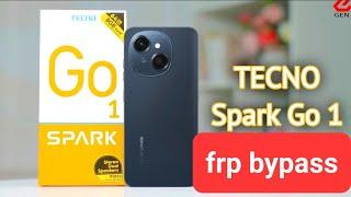 Tecno Spark go 1 FRP BYPASS google account