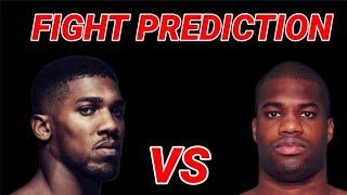 BREAKING NEWS  ANTHONY JOSHUA VS DANIEL DUBOIS FIGHT PREDICTION & FIGHT BREAKING DOWN 