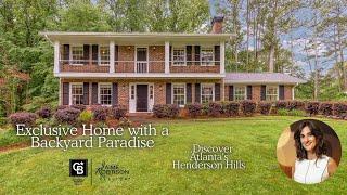 Exclusive Home with a Backyard Paradise - Discover Atlanta's Henderson Hills