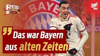 Bayern schlägt Leverkusen in der Champions League! Aber: Sorgen um Manuel Neuer | Reif ist Live