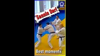 Sannin dori jiyu waza. Best moments #Shorts