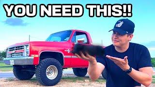 THINGS YOU MUST HAVE FOR YOUR SQUAREBODY CHEVY K10