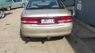 Redback 2.5" hotdog catback exhaust vt - vy ecotec v6 Commodore sedan