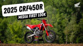 2025 Honda CRF450R: Media First Look