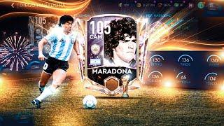 MEJORAMOS AL DIEGO A 105! MARADONA ICONO EN FIFA MOBILE 21