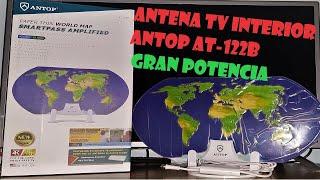 ANTENA TV ANTOP AT-122B, RECIBE TODOS TUS CANALES GRATIS #AntopAT122B