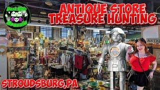 ANTIQUE STORE RETRO TREASURE HUNTING - STROUDSBURG,PA