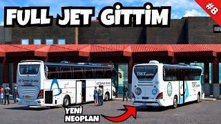 SOL ŞERİTİ KAPATTIM, KİMSE YETİŞEMEDİ | NEOPLAN | ETS 2 OTOGAR MODU | BÖLÜM 8